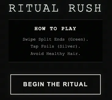Ritual Rush Game