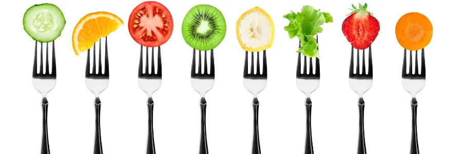 Eat more fresh fruit and vegetables for sustainable weight loss