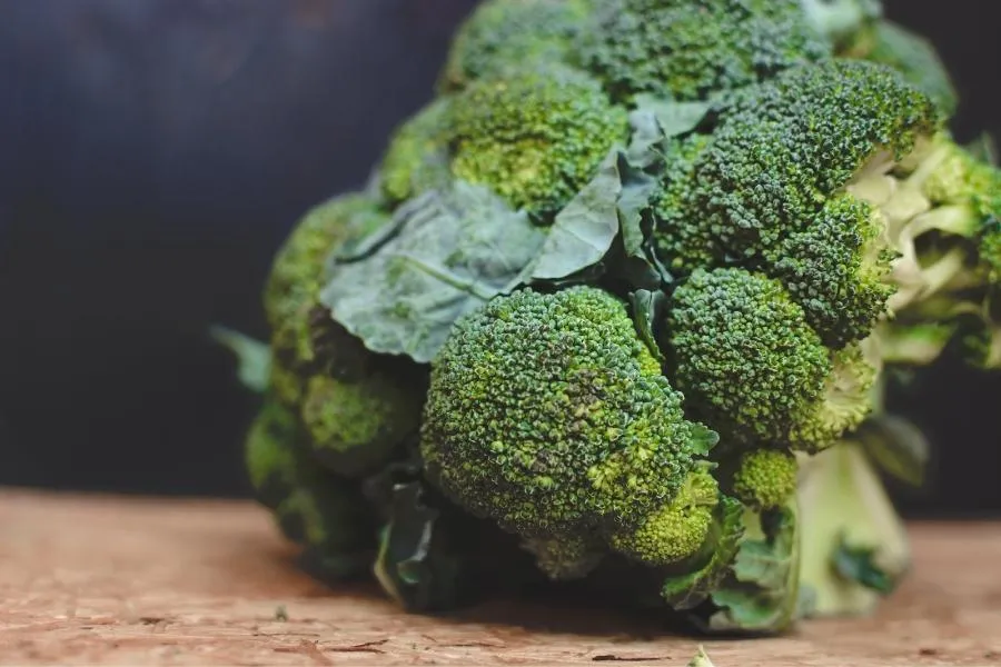 Broccoli provides protein along with fibre, vitamins and minerals