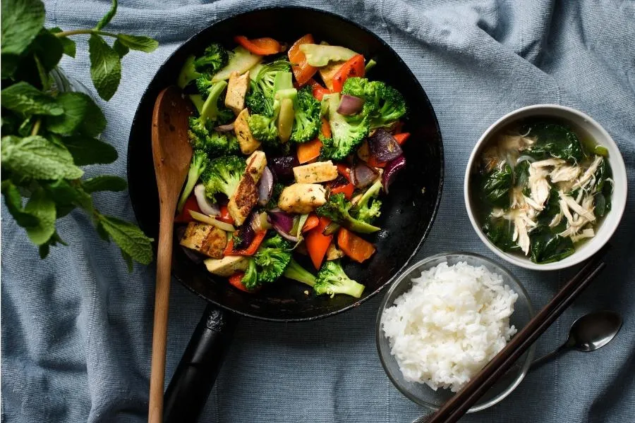 Tofu is an excellent source of vegan protein