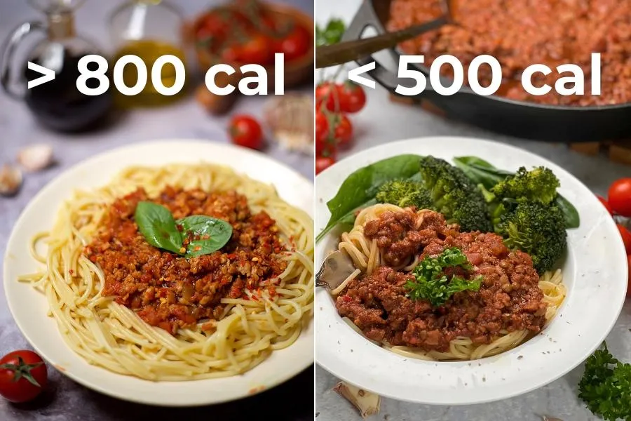 vegan spaghetti blognese