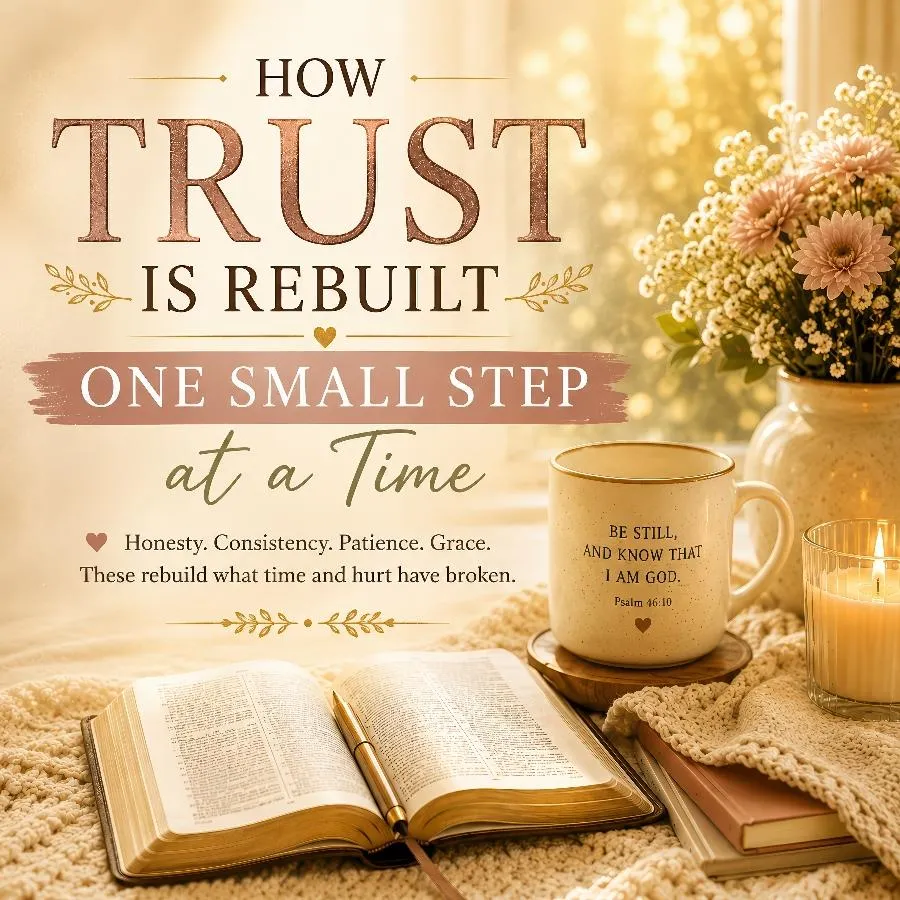 How Trust Is Rebuilt One Small Step at a Time