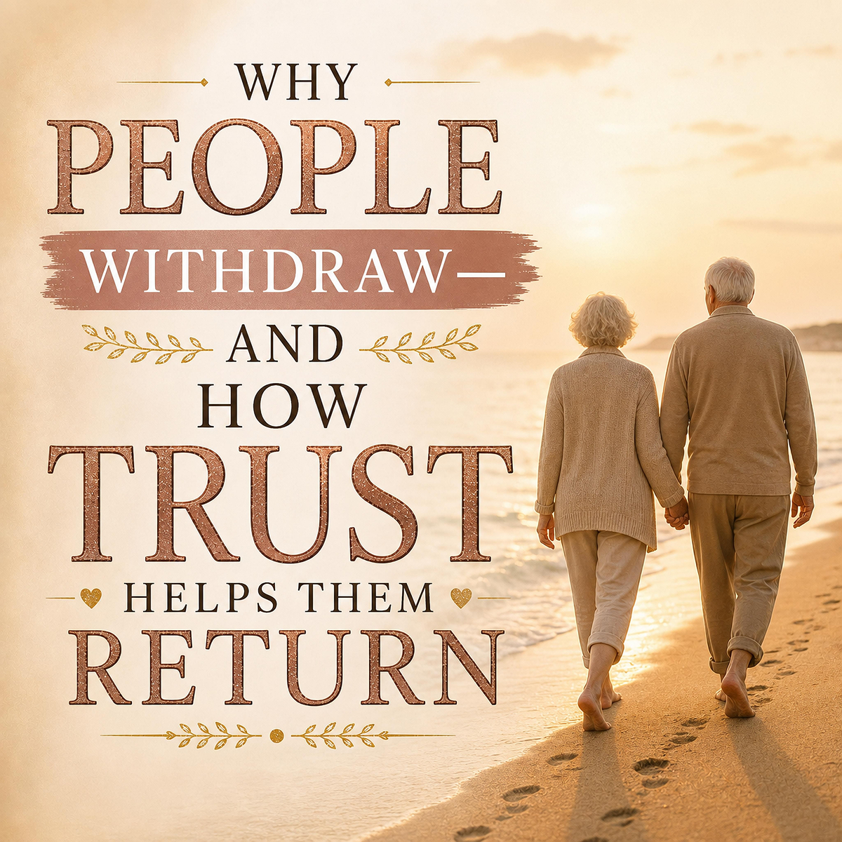 Why People Withdraw—and How Trust Helps Them Return
