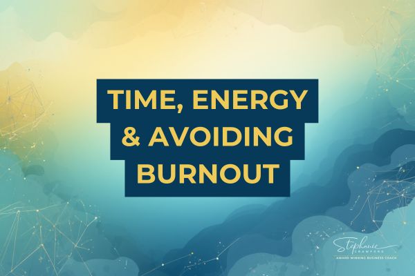 Managing time and avoiding burnout in a bookkeeping business
