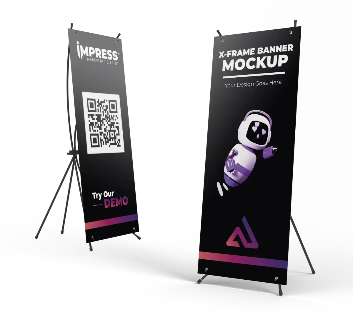 X-Frame & Banner: Stand Tall, Stand Out