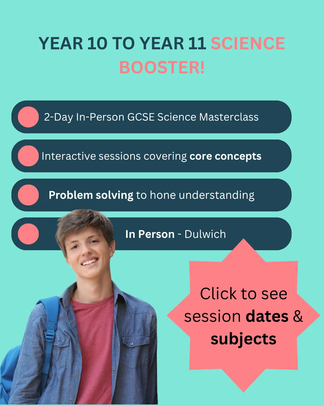Summer science gcse courses dulwich