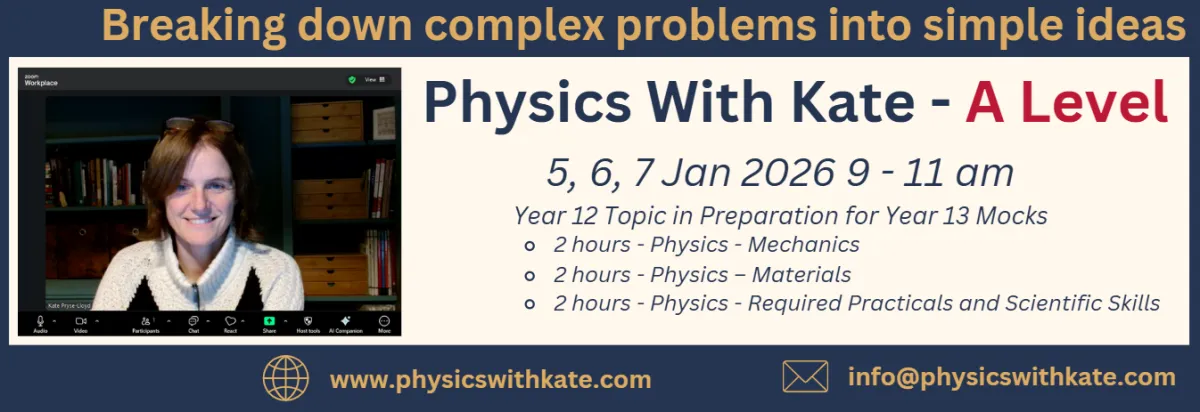 A Level Revision Online January 2025