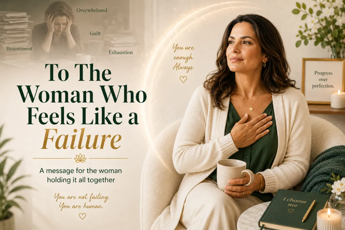To The Woman Who Feels Like a Failure