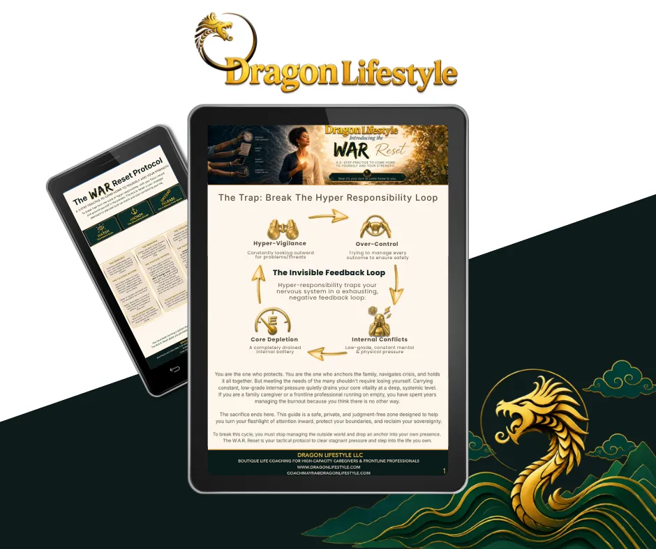 Mayra Sanchez - Dragon Lifestyle W.A.R. Reset Tactical Guide for High-Capacity Caregivers and First Responders