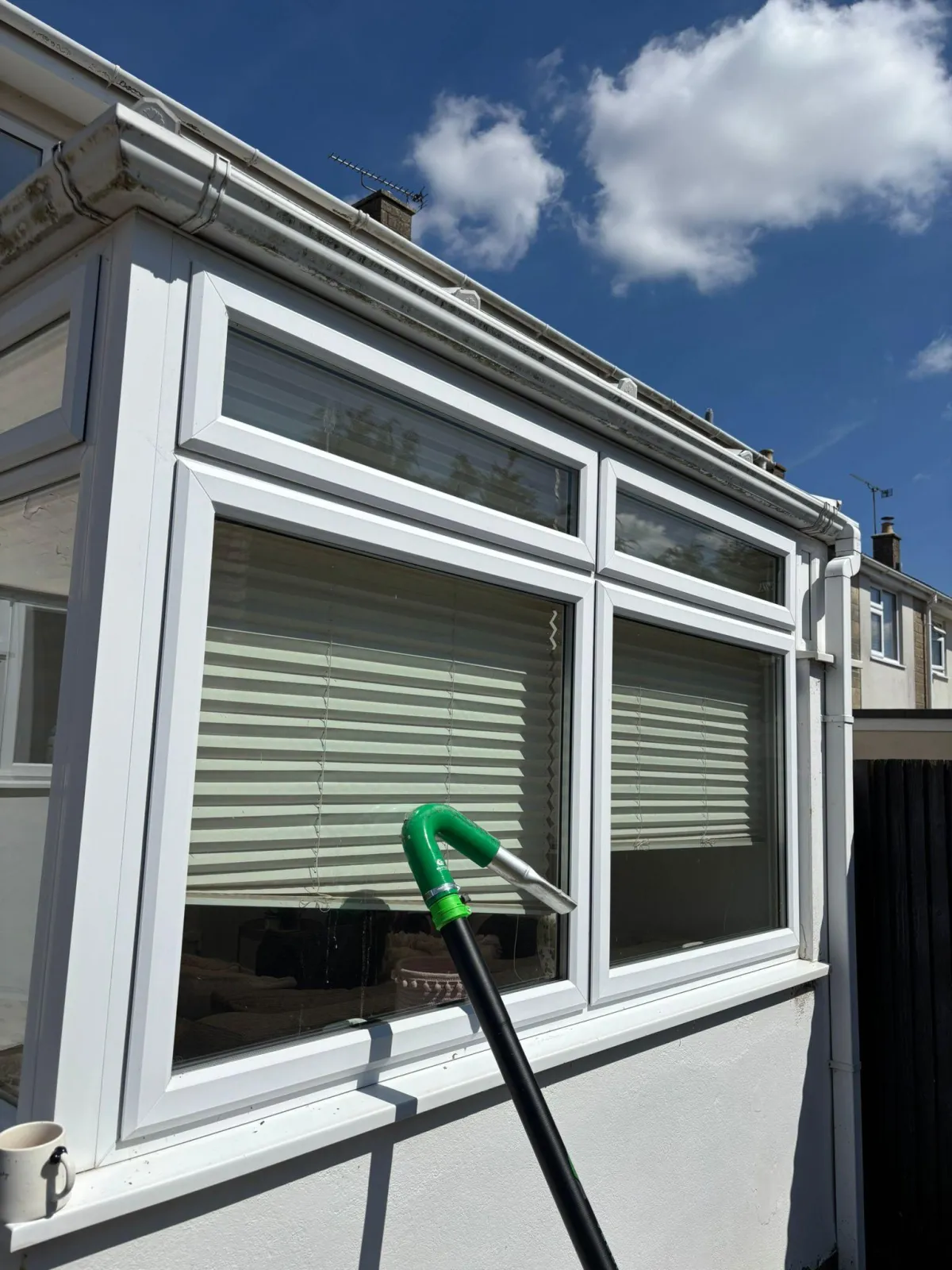 Conservatory cleaning at a Bath property