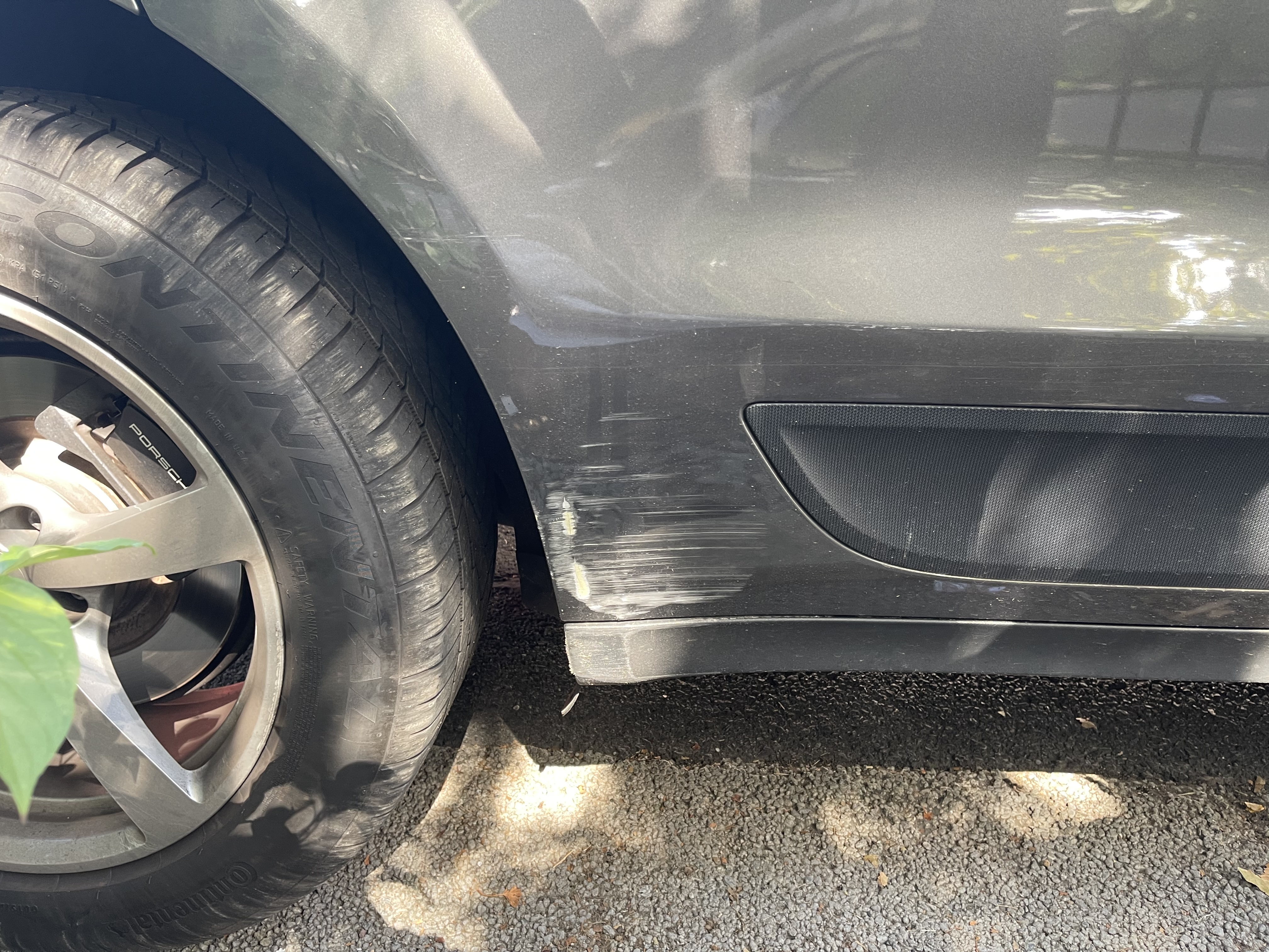 A dented car in Wakefield, Bronx, showing damage from a motor vehicle accident. If you’ve been injured in a car crash, our Bronx personal injury lawyers can help you seek compensation.