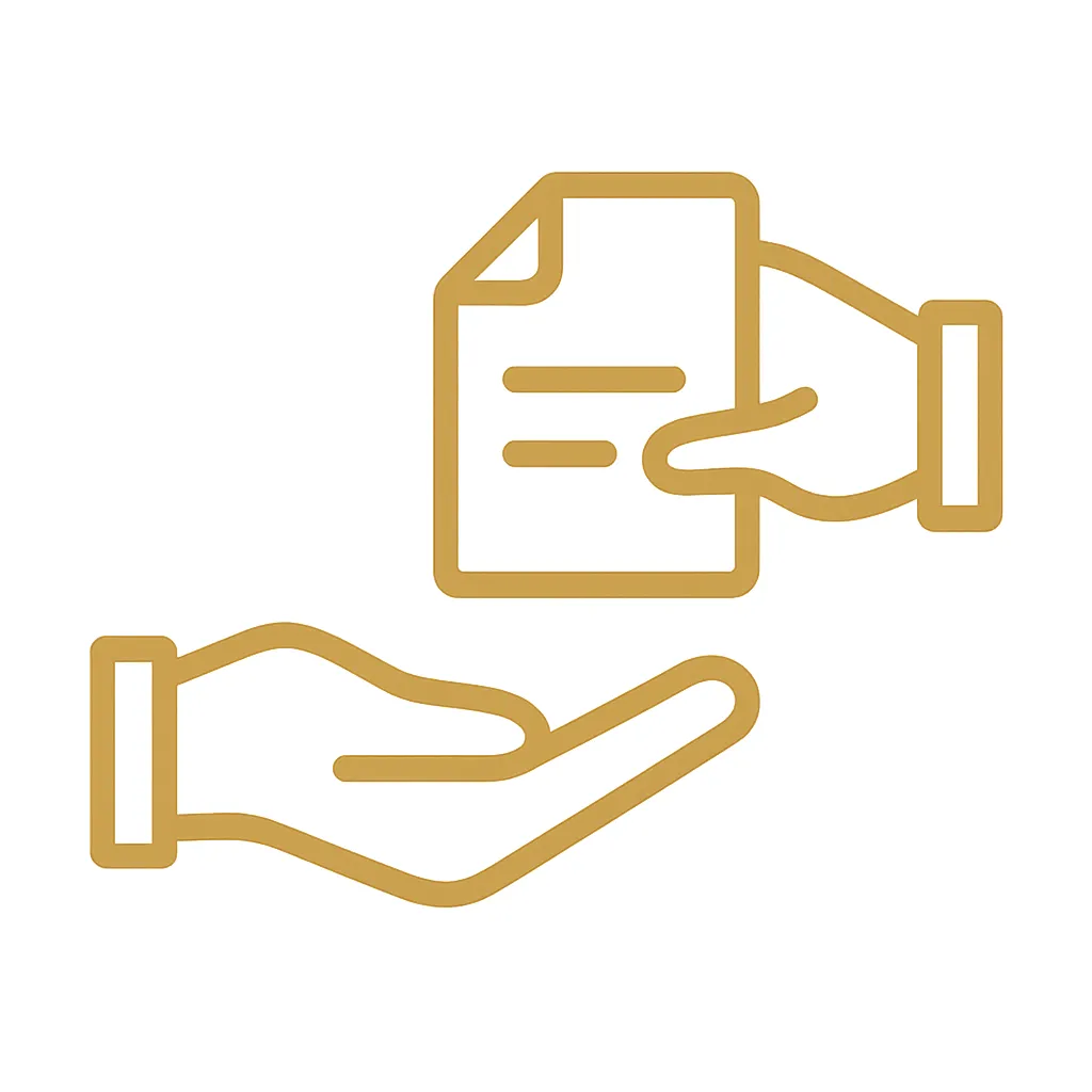 Step 2 – Confirm service details icon