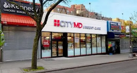 Exterior of CityMD Norwood Urgent Care — where Bronx clients often go after accidents