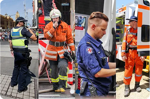Frontline workers facing unpredictable situations