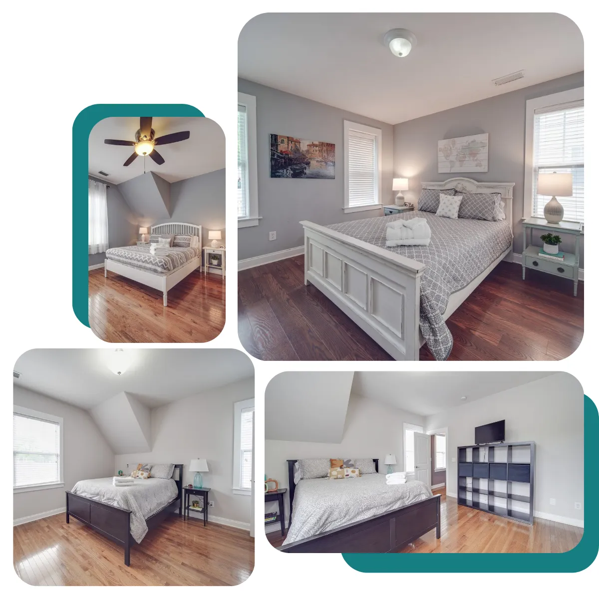 Feel at home at Wesley Heights Stay with a cozy guest room and bathroom downstairs, and an open kitchen, dining, and living space upstairs, along with a convenient half bath.