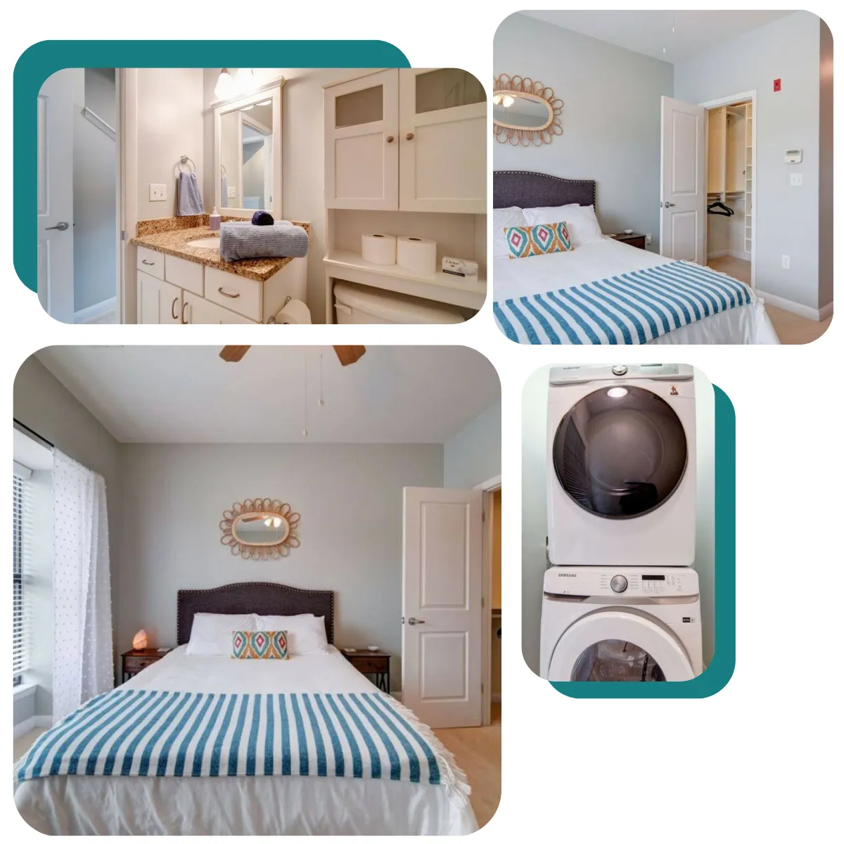 Experience comfort and convenience at South End Retreat, featuring furnished 2 bedrooms and 2 bathrooms.