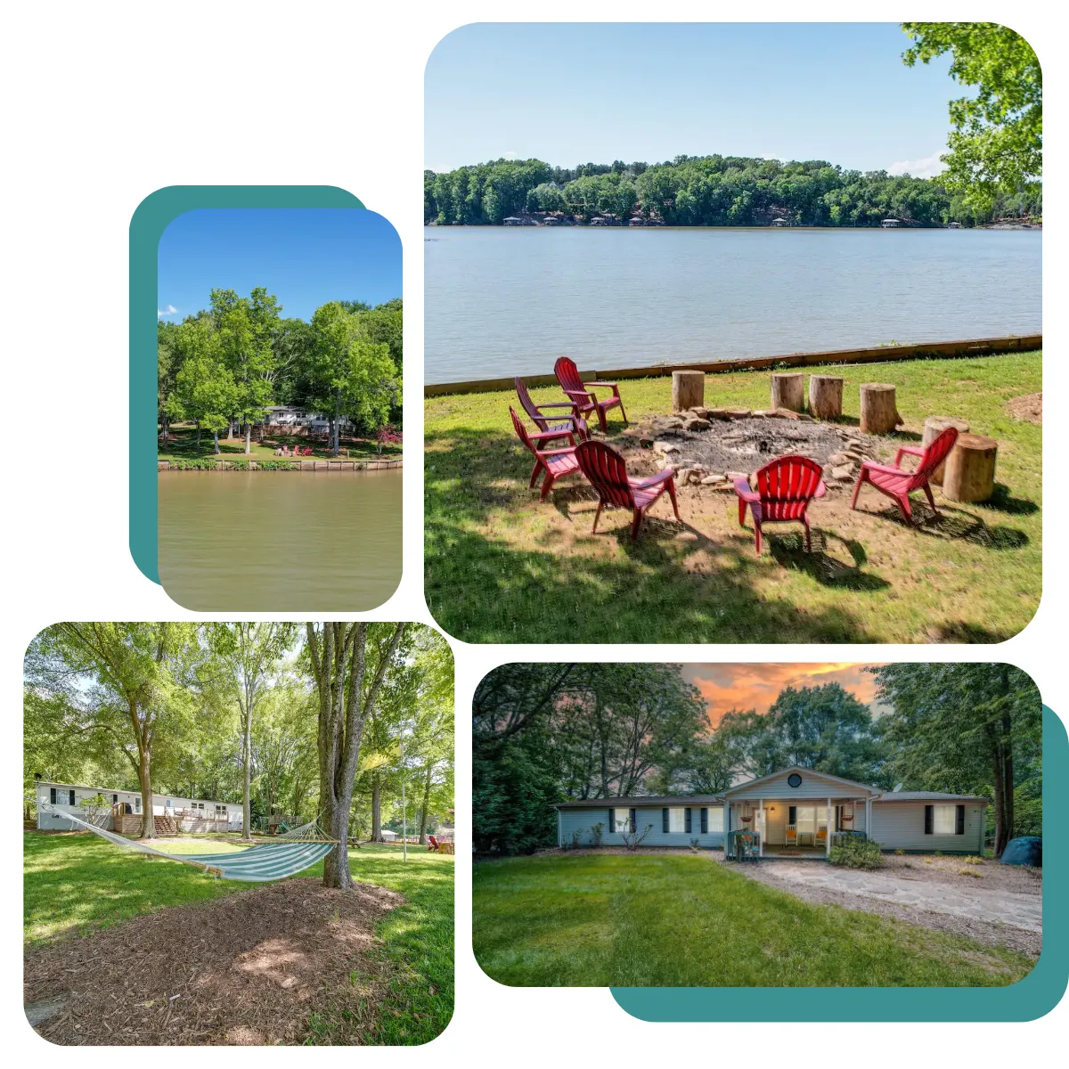 Discover your exclusive Lake Wylie Retreat, a serene haven by the lake with 200+ feet of private shoreline, featuring a beach, fire pit, and hammock. Just 10 minutes from shops and dining, our secluded spot offers peaceful privacy on over an acre of land.