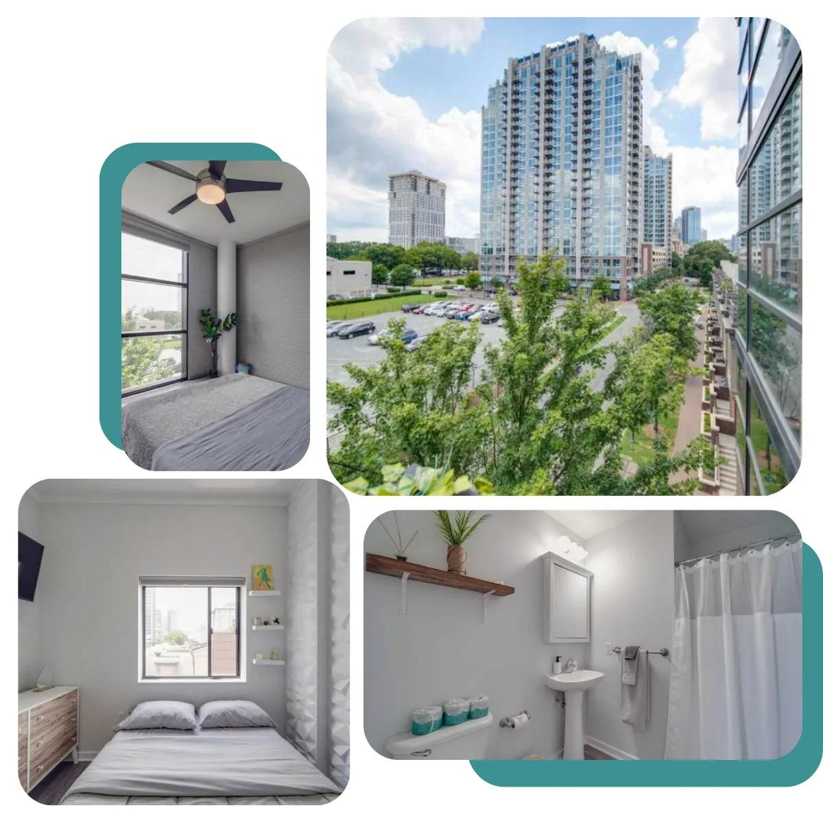 Stay in our Urban Condo, your ideal spot in Charlotte, with free parking, laundry facilities, towels, coffee maker, shampoo, conditioner, hair dryer, and iron provided for your convenience.