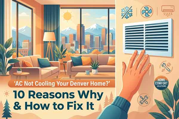 AC Not Cooling Your Denver Home? 10 Reasons Why & How to Fix It (2026)