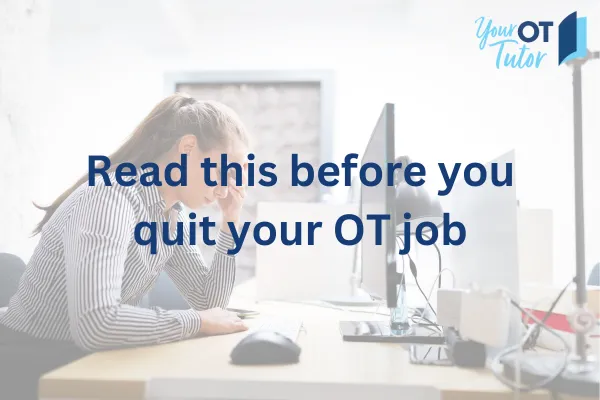 Read this before you quit your OT job