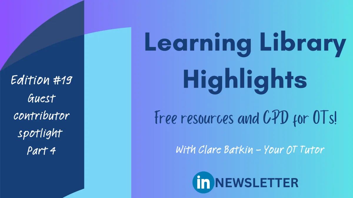 Learning library highlights part 4