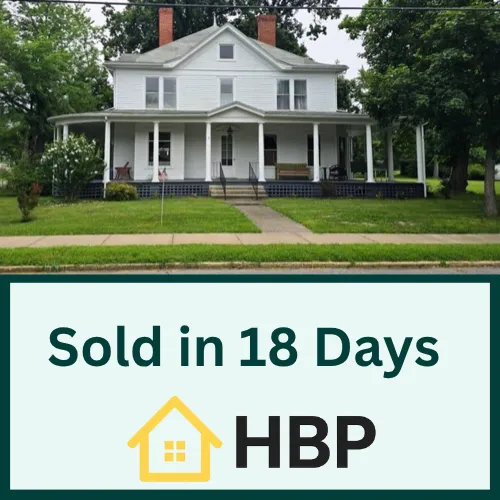 Sold my house in a few weeks.