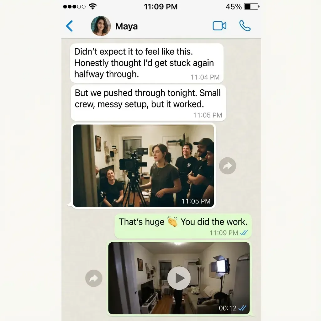 Mompeo International Film Academy student feedback