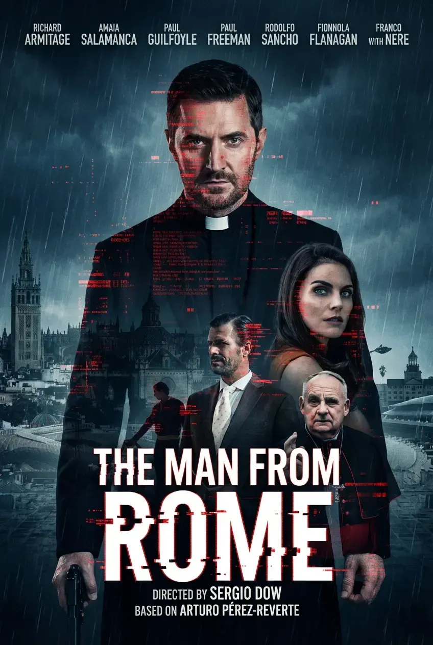 Poster The Man from Rome , co-written by Adrian Bol
