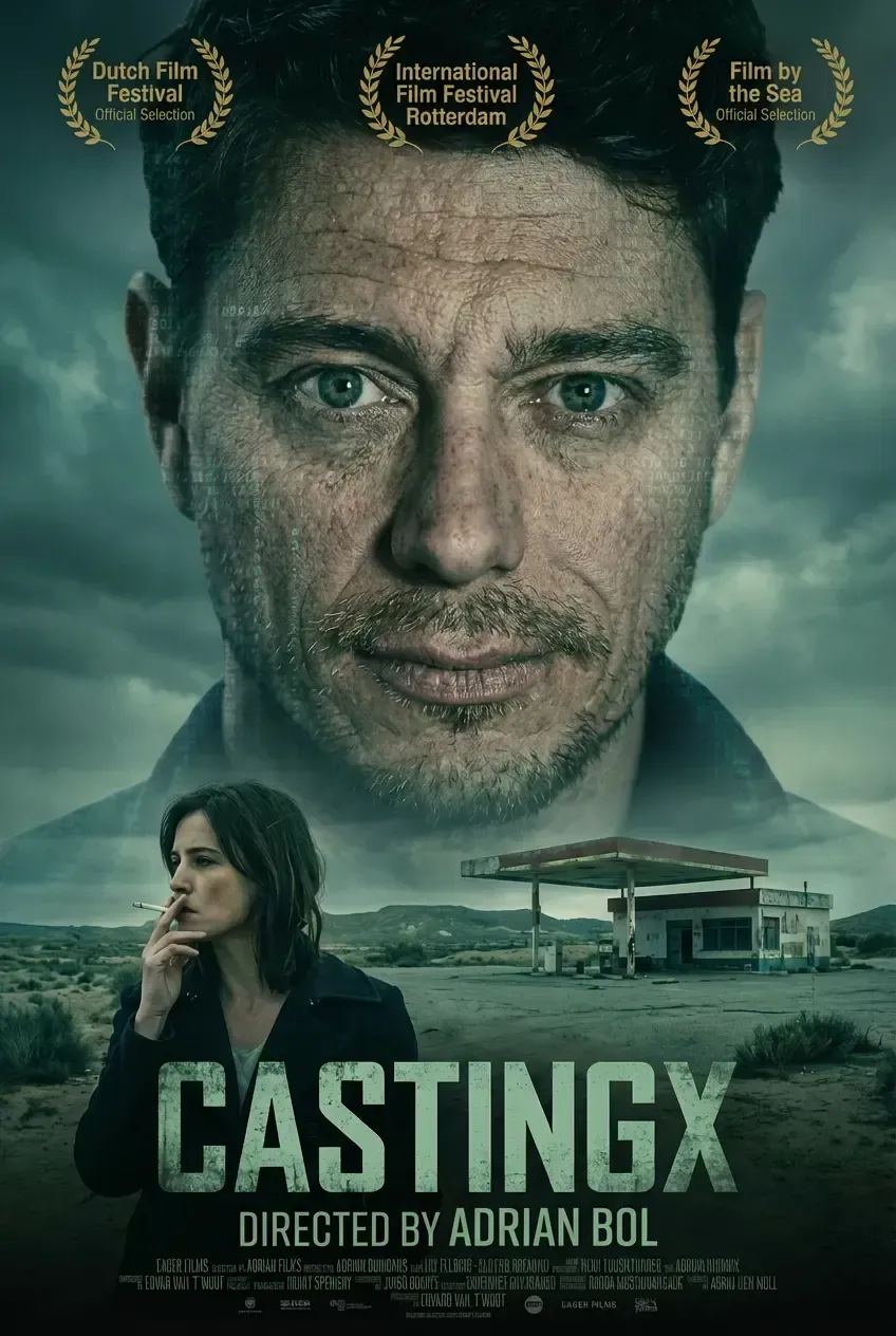 Poster Castingx, written and directed by Adrian Bol