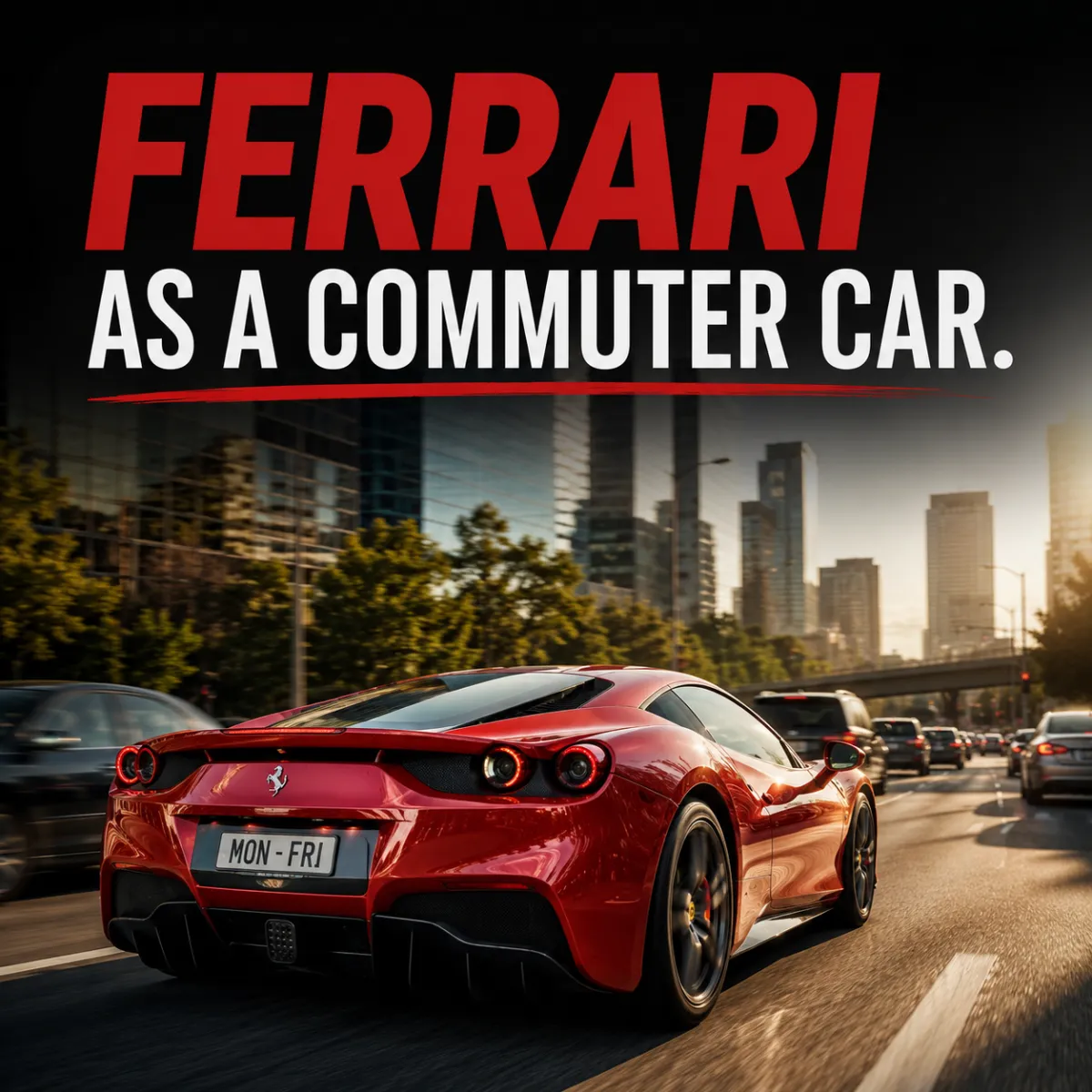 You can't justify buying a Ferrari