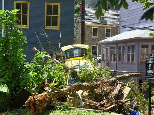 Storm cleanup in Manatee County
