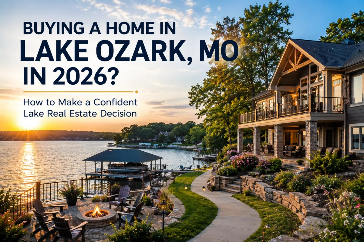 Lake Ozark MO real estate team helping buyers choose the right lake home in 2026
