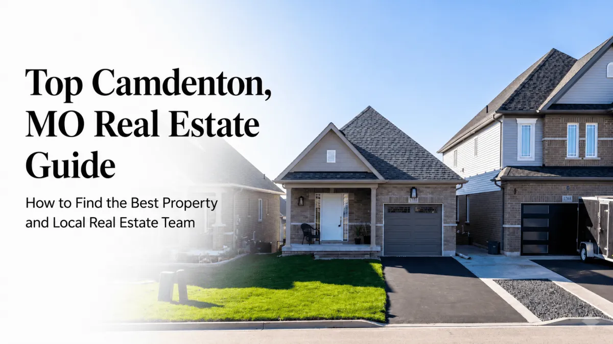 Top Camdenton MO real estate guide for finding the best property and local real estate team