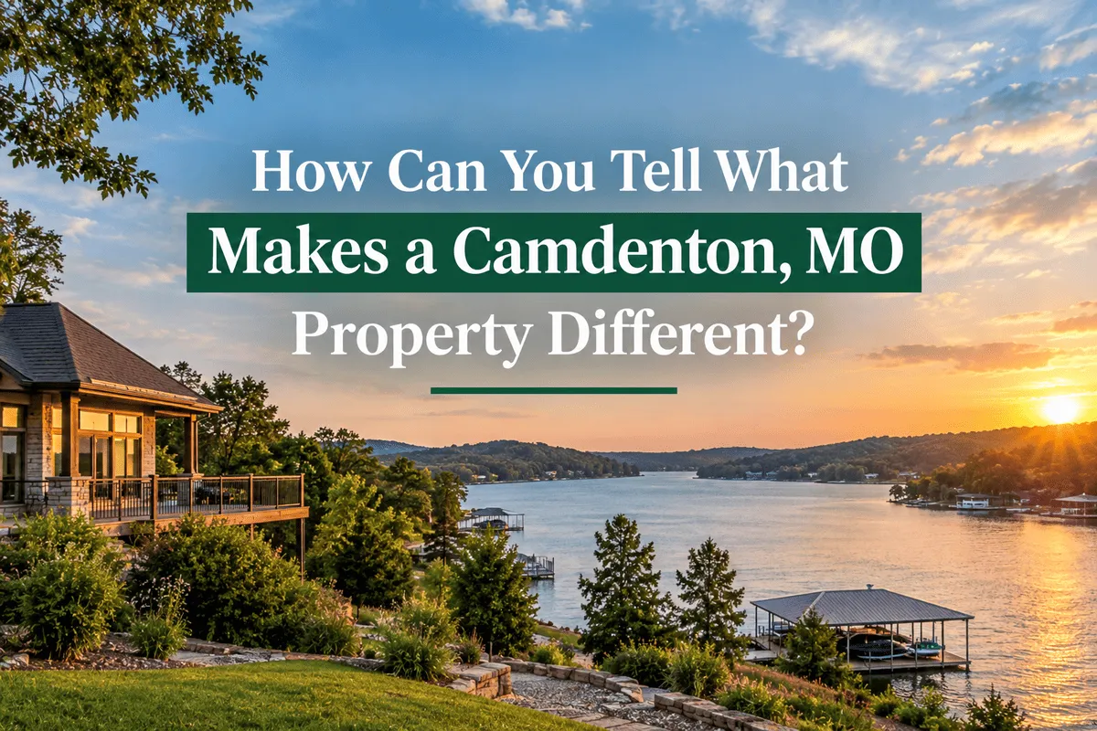 What makes a Camdenton MO property different