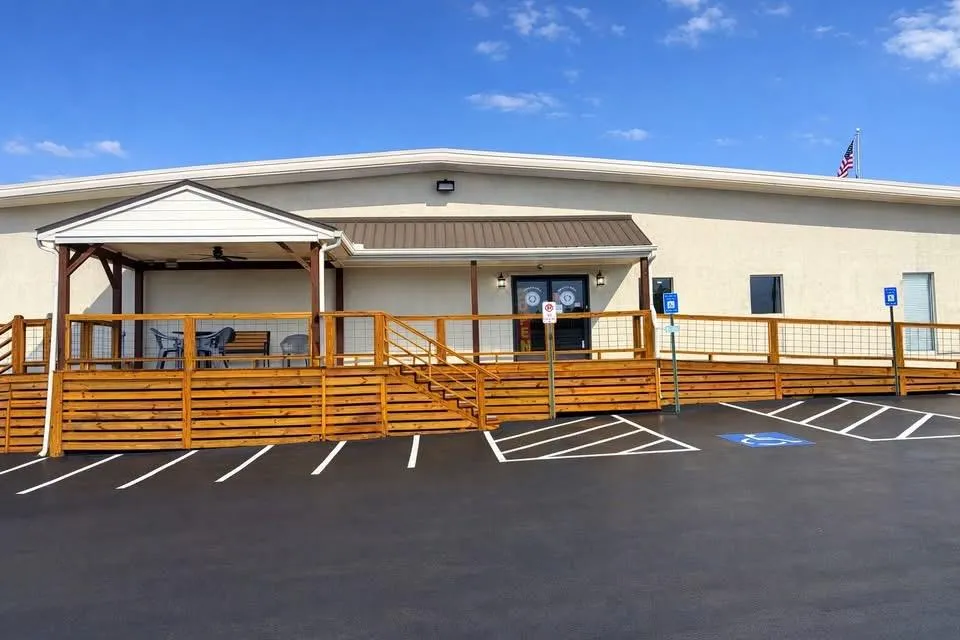 Exterior of The Patriots' Grill at American Legion Post 233