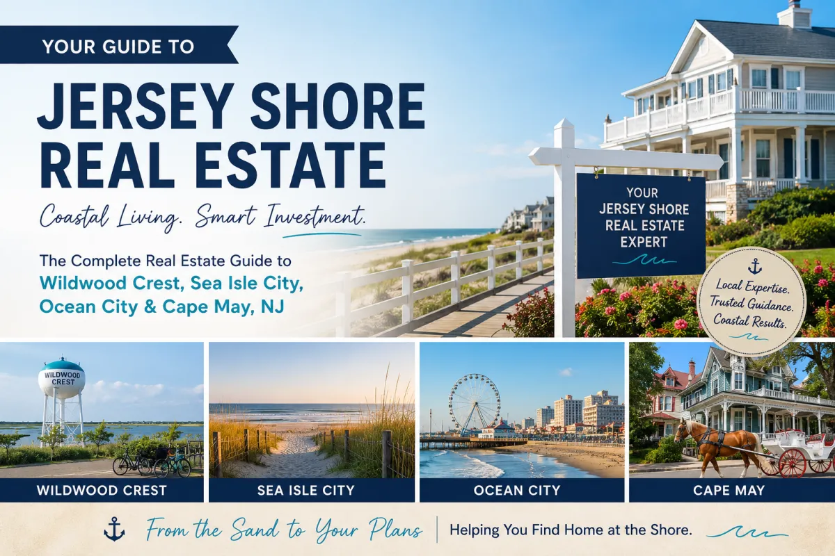 Joe Ferzoco Real Estate Agent helping buyers and sellers in Wildwood Crest, Sea Isle City, Ocean City, Cape May and Jersey Shore communities