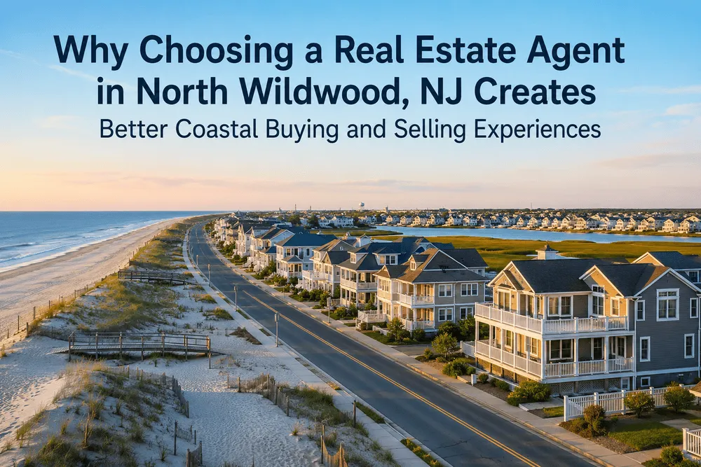 Real Estate Agent in North Wildwood, NJ helping buyers and sellers find coastal homes along the Jersey Shore