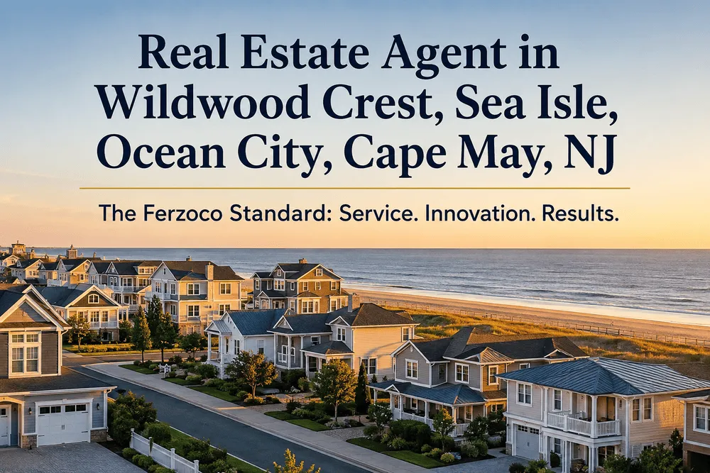 Real Estate Agent in Wildwood Crest, Sea Isle City, Ocean City & Cape May NJ helping buyers and sellers across the Jersey Shore