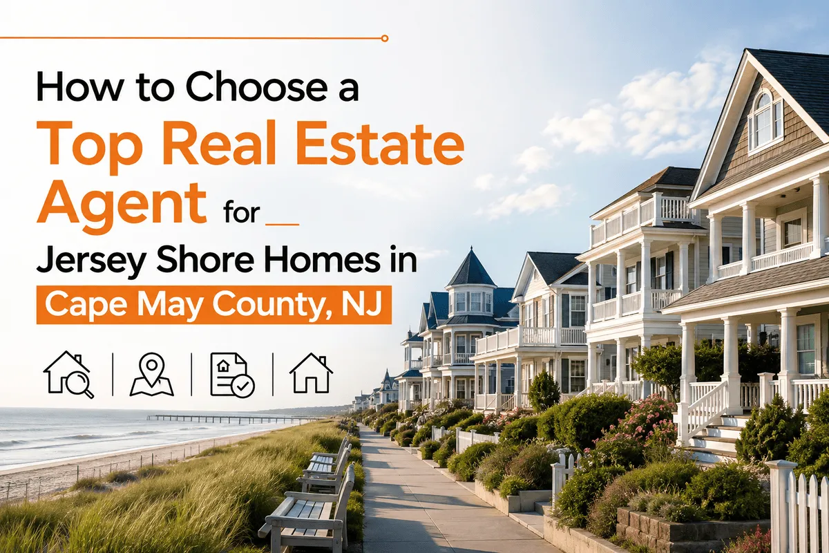 Top real estate agent for Jersey Shore homes in Cape May County NJ