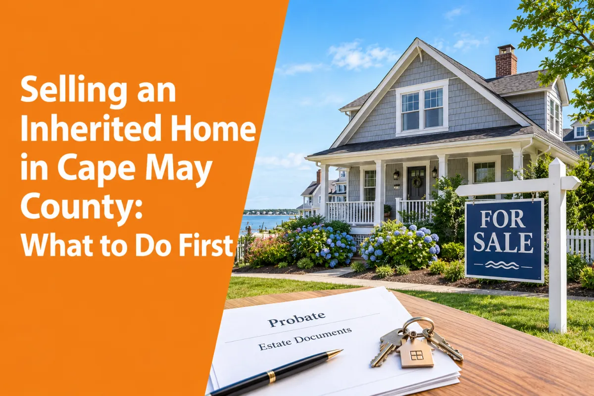 Selling an inherited home in Cape May County New Jersey