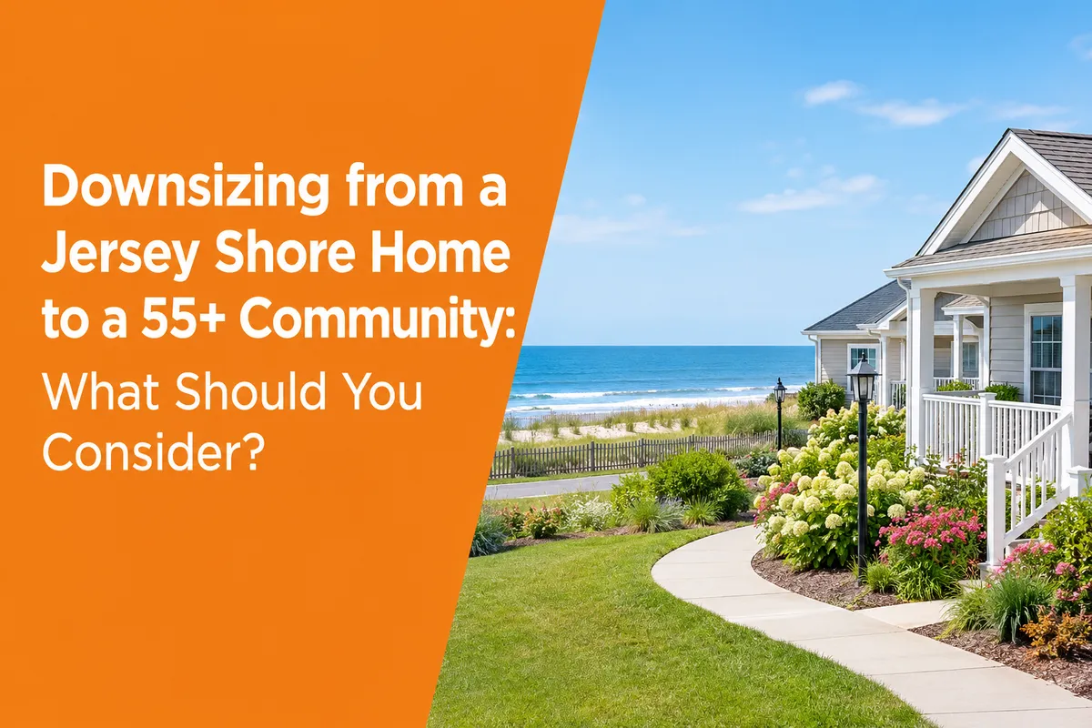 Jersey Shore home and 55+ community lifestyle for homeowners planning to downsize