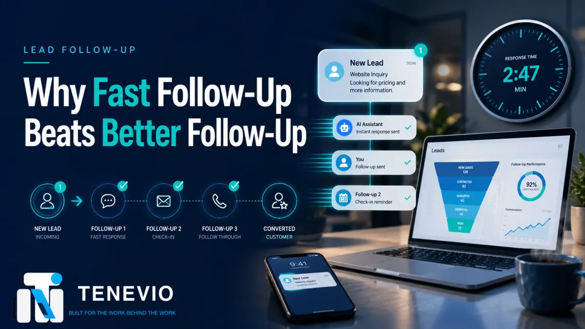Why Fast Follow-Up Beats Better Follow-Up