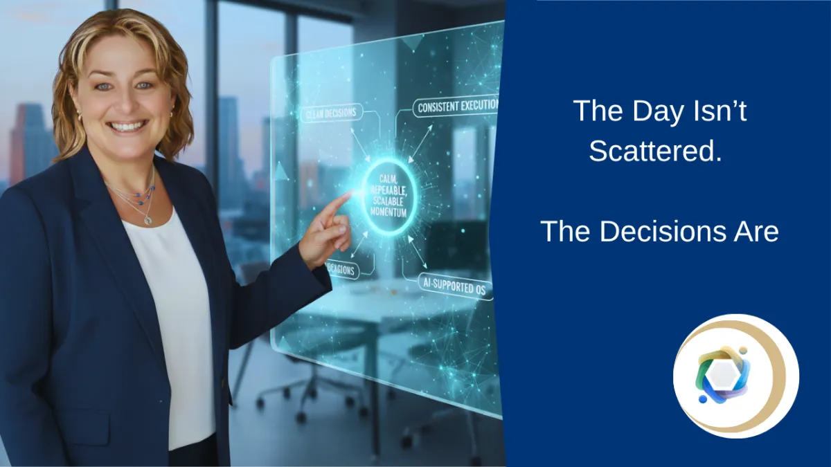 The Day Isn’t Scattered.   The Decisions Are