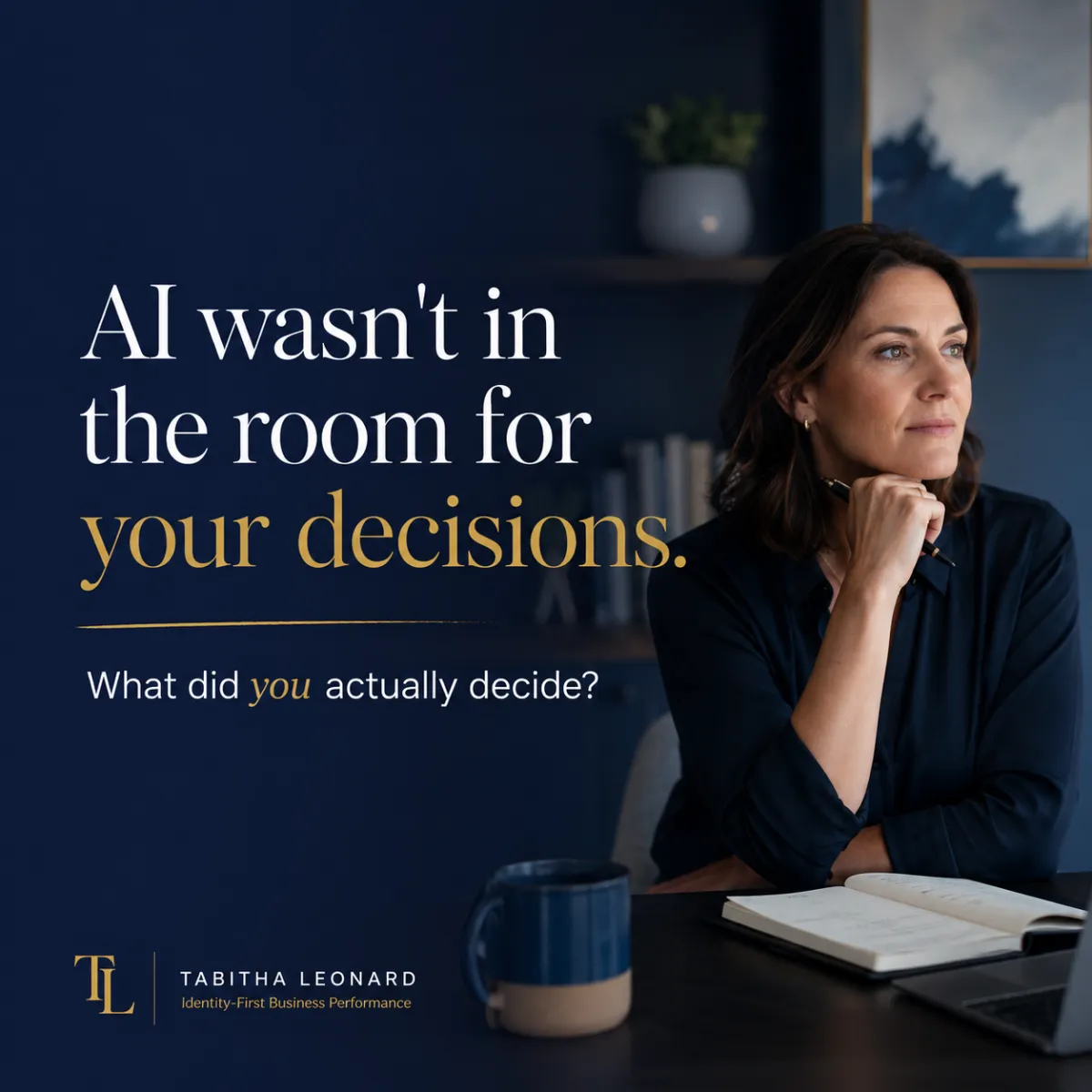 Who Are You When AI Can Do What You Do?