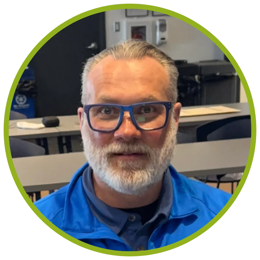 A head shot photo of Mike Fairbanks from Synergeering Group, LLC.