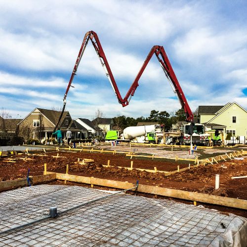 residential concrete pumping