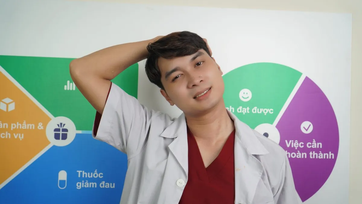 Bác sĩ Tú minh họa đau cổ vai gáy và cách phục hồi