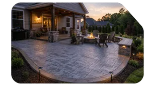 Concrete Patios in Asheville, North Carolina