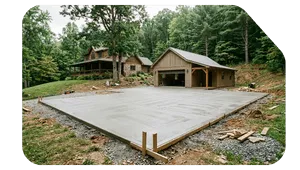 Slabs and Concrete Pads in Asheville, North Carolina