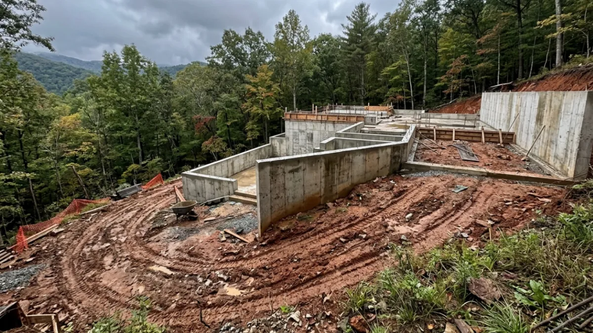 Concrete Slab Foundation Cost in Asheville, NC